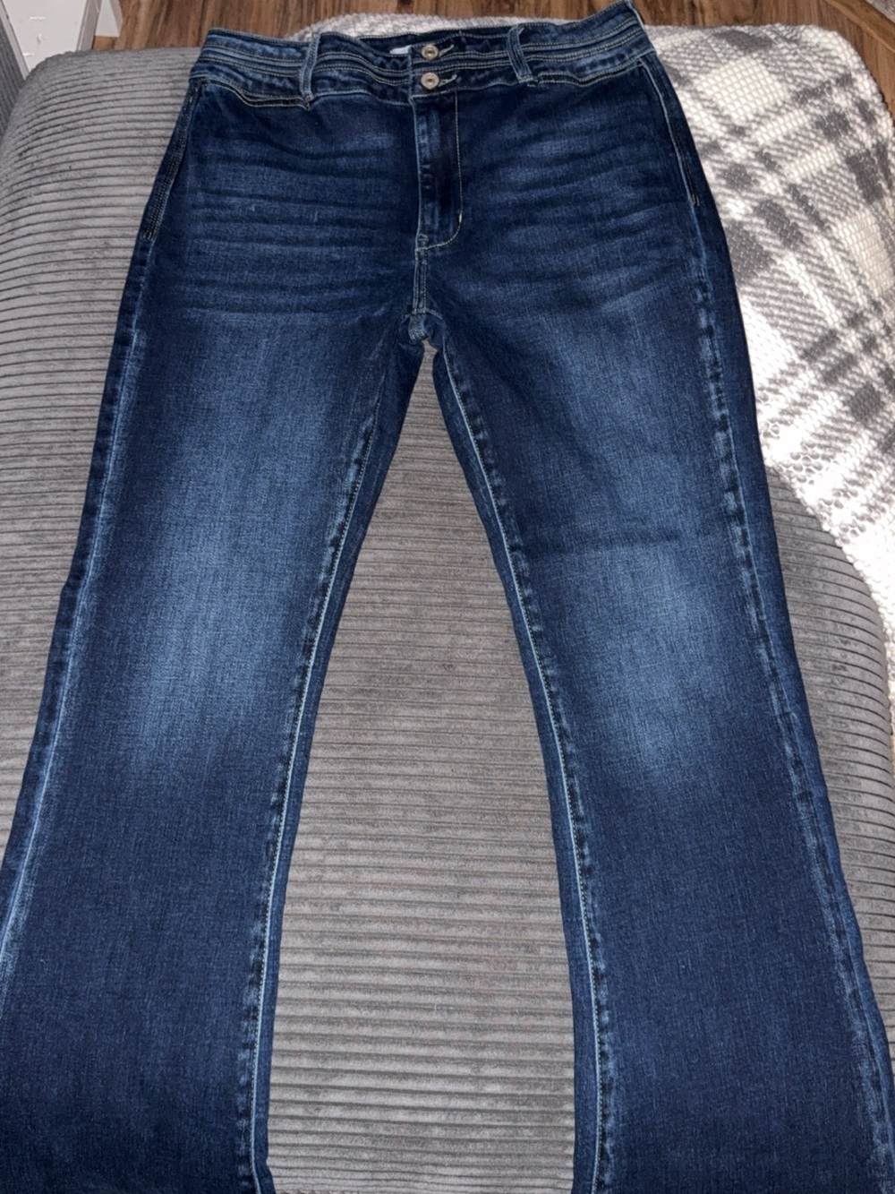 KanCan Dark Blue Boot Cut Women's Jeans